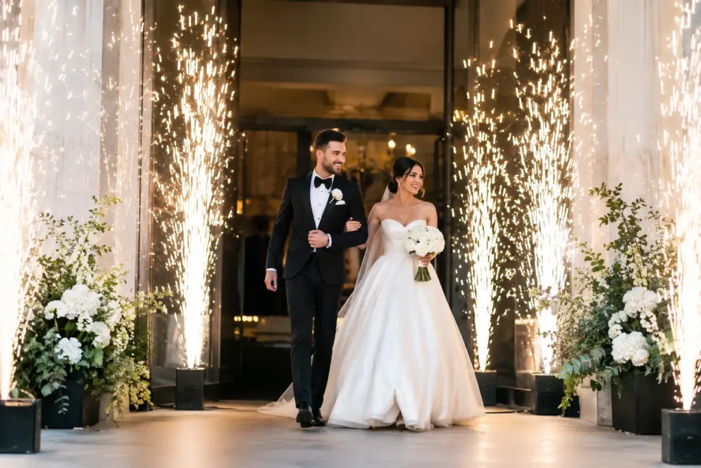 7 Best Wedding Entrance Effects for a Wow Moment