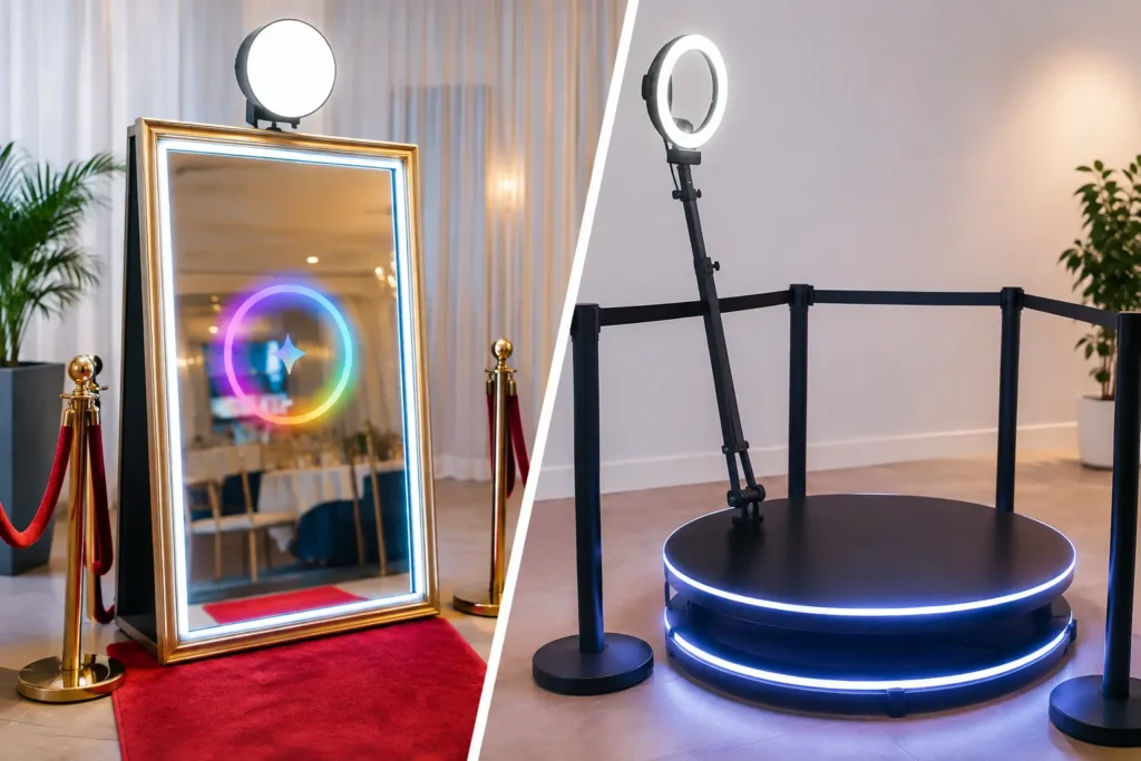 Magic Mirror vs 360 Booth for Your Event